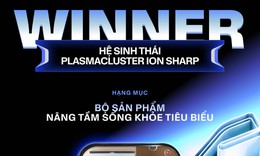 Điều hòa Sharp Airest được vinh danh tại Better Choice Award 2026