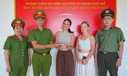 Công an Huế truy bắt 2 đối tượng cướp tài sản của nữ du khách nước ngoài