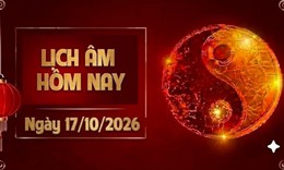 Âm lịch hôm nay 17/10 - Lịch âm 17/10 - Lịch vạn niên ngày 17/10/2026