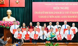 TPHCM thành lập Đảng bộ các cơ sở y tế, chỉ định nhân sự chủ chốt