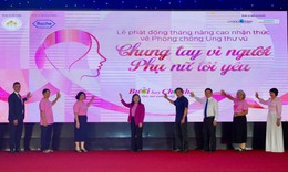 Phát hiện sớm, tỉ lệ chữa khỏi ung thư vú có thể lên đến 90%