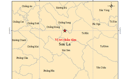 Vừa động đất mạnh 4.2 độ ở Sơn La