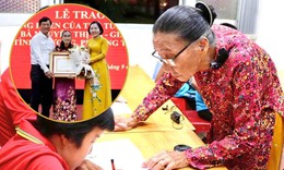 ‘Cô Ba’ U80 dạy học miễn phí cho trẻ em nghèo nhận bằng khen của Thủ tướng