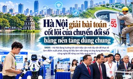 Hà Nội giải bài toán cốt lõi của chuyển đổi số bằng nền tảng dùng chung