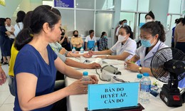 Người chưa đăng ký thường trú, tạm trú tại TPHCM vẫn được khám sức khỏe miễn phí