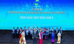 SeABank lần thứ 4 liên tiếp được vinh danh Thương hiệu Quốc gia Việt Nam
