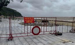 Sóng biển cao đến 4m, các tỉnh từ Quảng Ninh đến Quảng Ngãi ứng phó