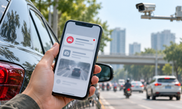 Quy trình xử lý vi phạm giao thông qua VNeTraffic
