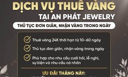 Thuê vàng, nhận tiền: Chiêu trò cho vay lãi nặng hơn 500%/năm