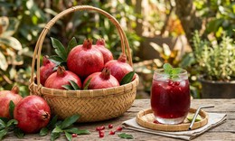 Mẹo uống nước ép lựu tốt cho tim mạch và huyết áp