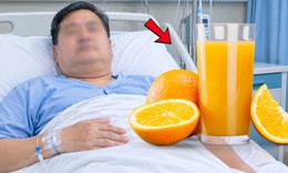 Uống 3 lít cam ép mỗi ngày, người đàn ông 48 tuổi mắc gan nhiễm mỡ nặng