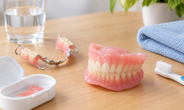 Hàm giả gây đau lợi, có nên cố đeo cho quen?