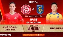 Lịch thi đấu bóng đá hôm nay ngày 23/10 - 24/10: Sôi động V-League
