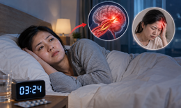 Mất ngủ kéo dài liên quan đến nguy cơ đột quỵ và sức khỏe não bộ