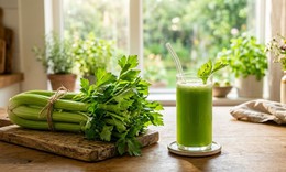 5 lợi ích sức khỏe khi uống nước ép cần tây mỗi ngày