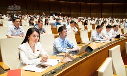 Hôm nay, Quốc hội thảo luận 5 dự án luật liên quan đến an ninh, trật tự