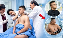 Từ 264kg còn 95kg, chàng trai xác lập kỷ lục Việt Nam khi cắt 17kg da thừa