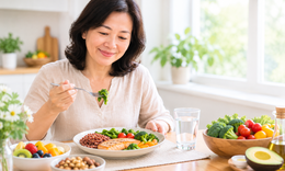Giảm mỡ sau mãn kinh: 5 thay đổi trong bữa ăn tốt hơn nhịn cơm