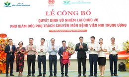TS.BS Cao Việt Tùng tiếp tục được bổ nhiệm là Phó Giám đốc chuyên môn Bệnh viện Nhi Trung ương
