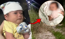Xót xa bé gái sơ sinh bị bỏ lại ven đường cùng đồ dùng trẻ em