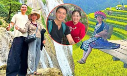 Con trai chở mẹ mắc ung thư đi phượt khắp Tây Bắc sau cú sốc mất chồng