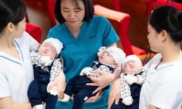 Ca tam thai hy hữu, ba anh em chào đời cách nhau 36 giờ
