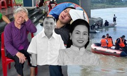 Mẹ già khóc ngất, 4 người con ngóng tin đôi vợ chồng mất tích trên sông Lam