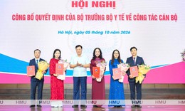 Bộ Y tế trao quyết định bổ nhiệm, bổ nhiệm lại Phó Hiệu trưởng Trường Đại học Y Hà Nội