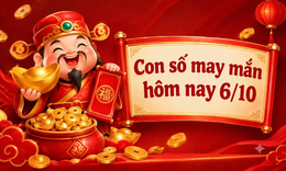Con số may mắn hôm nay 6/10- số tài lộc 12 con giáp theo năm sinh
