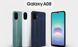 Samsung Galaxy A08: Mẫu điện thoại thực dụng với viên pin 6000 mAh, phần mềm dài hạn
