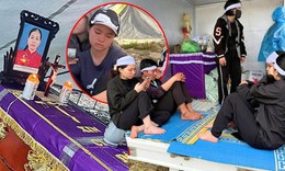 Xót xa tìm thấy thi thể người vợ sau vụ lật thuyền trên sông Lam