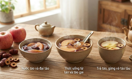 3 thức uống từ quả táo giúp kiện tỳ vị, dưỡng khí huyết