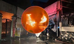 Hai người tử vong trong vụ cháy quán sửa xe, hàng xóm nghe hàng chục tiếng nổ