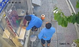 Thót tim cảnh cây cổ thụ bật gốc, hai người thoát nạn trong gang tấc