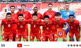 Đội tuyển Việt Nam giữ hạng 99 thế giới sau FIFA Days tháng 9/2026