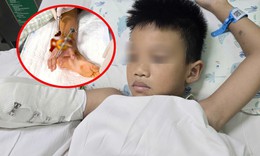 'Xin cứu tay của con' - nghẹn lòng lời cầu cứu của cậu bé 8 tuổi sau vụ sập cổng làng