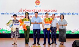 Bộ Y tế trao giải cuộc thi tìm hiểu về mất cân bằng giới tính khi sinh