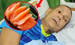 Ăn sashimi để tủ lạnh, người đàn ông sốt gần 40 độ C mắc viêm màng não