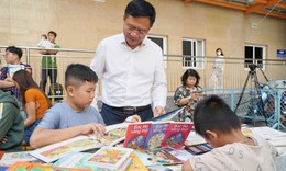 Những trang sách thắp sáng ước mơ cho bệnh nhi