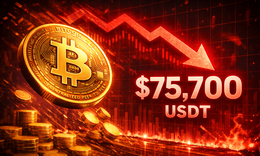 Bitcoin lao dốc về 75.700 USDT