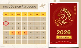 Lịch âm 2/2 - Âm lịch hôm nay 2/2 - Lịch vạn niên ngày 2/2/2026