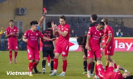 Công an Hà Nội soán ngôi đầu của Ninh Bình FC, khốc liệt cuộc đua tam mã