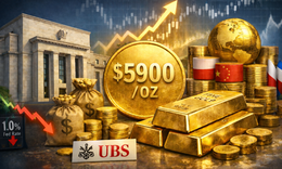 Giá vàng thế giới vững mốc 5.000 USD, UBS dự báo có thể đạt 5.900 USD vào cuối năm
