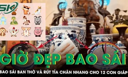 Khung giờ đẹp bao sái ban thờ và rút tỉa chân nhang đón Tết Bính Ngọ phù hợp cho 12 con giáp