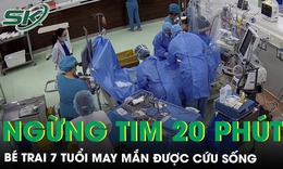 Cứu sống bé trai 7 tuổi ngừng tim 20 phút 
