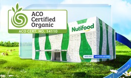 Nutifood sở hữu dây chuyền sản xuất sữa dinh dưỡng  đạt Chứng nhận Hữu cơ Úc (ACO)