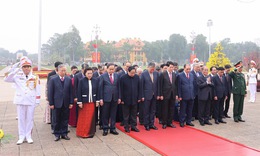 Lãnh đạo Đảng, Nhà nước vào Lăng viếng Bác nhân dịp Tết Nguyên đán Bính Ngọ