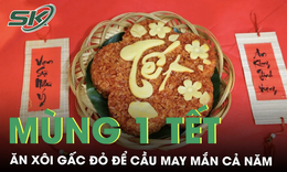 Tết Bính Ngọ ăn xôi gấc đỏ để cầu may mắn cả năm