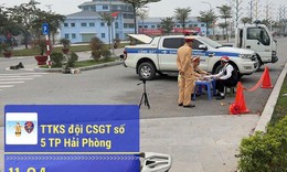 Phát hiện 26 trường hợp vi phạm nồng độ cồn sáng mùng 1 Tết tại Hải Phòng

