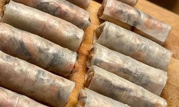 Mẹo rã đông và rán nem giòn tan, giữ trọn dinh dưỡng